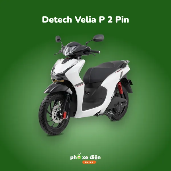 Xe Điện Detech Velia P 2 Pin