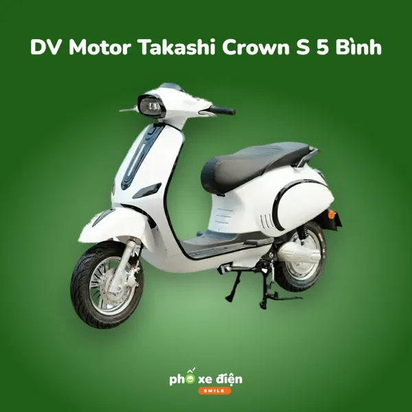 Xe Điện DVMOTOR Takashi Crown S 5 Bình