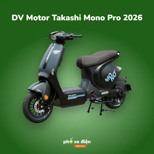Xe Điện DVMOTOR Takashi Mono Pro 2026