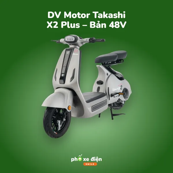 Xe Điện DVMOTOR Takashi X2 Plus – Bản 48V