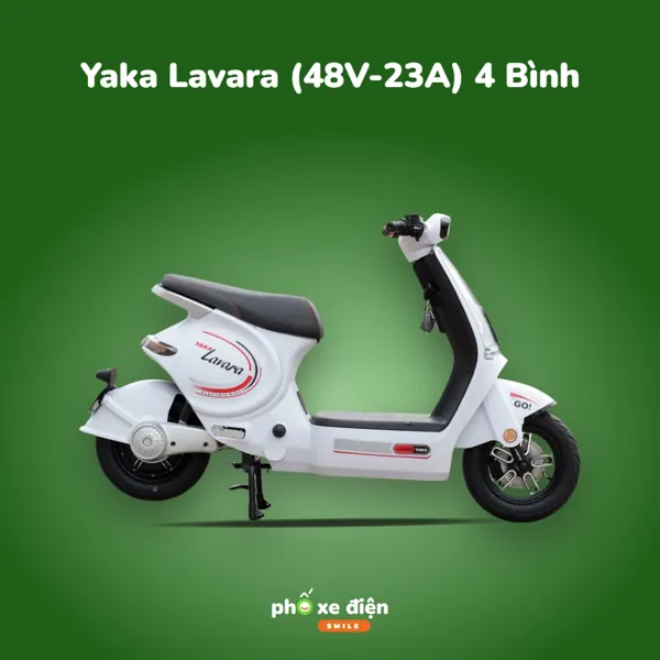 Xe Điện Hottrend Yaka Lavara (48V-23A) 4 Bình