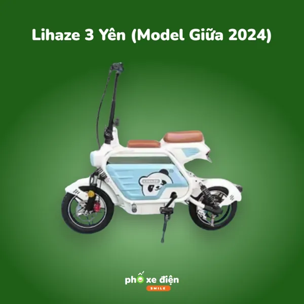 Xe Điện Lihaze 3 Yên (Model Giữa 2024)