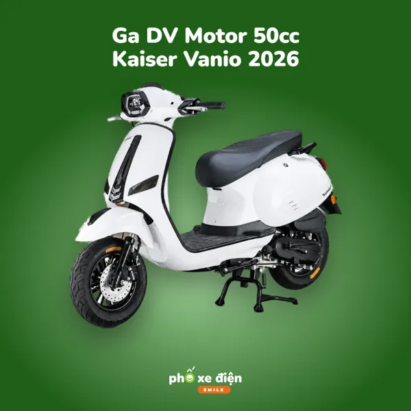Xe Ga DVMOTOR 50cc Kaiser Vanio 2026