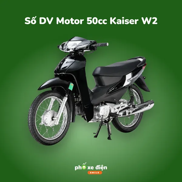 Xe Số DVMOTOR 50cc Kaiser W2